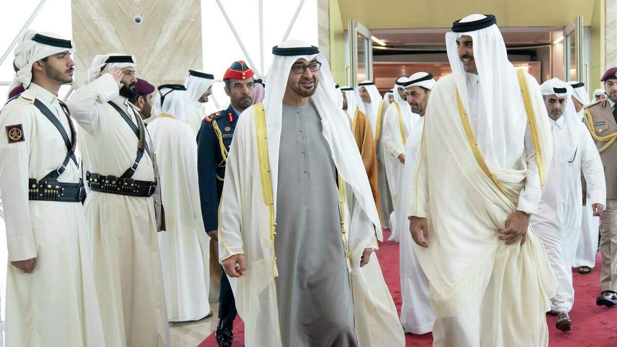 UAE president lands in Qatar for surprise visit